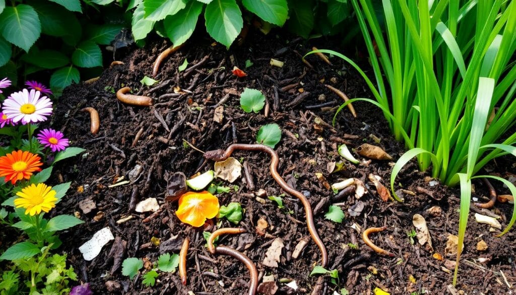 Compost pile