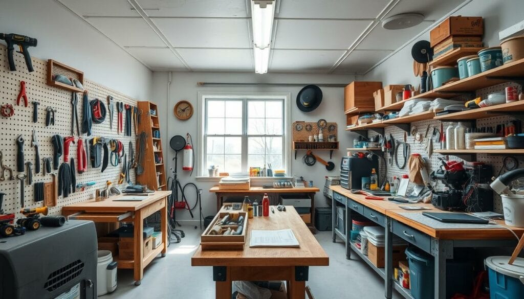 DIY workspace setup