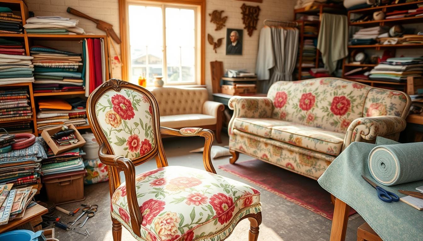 Reupholstering Chairs and Sofas