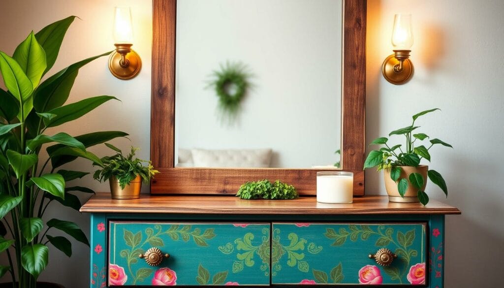 Upcycled Dresser Vanity