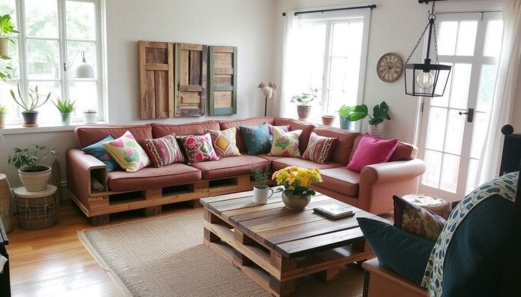 Upcycled home decor