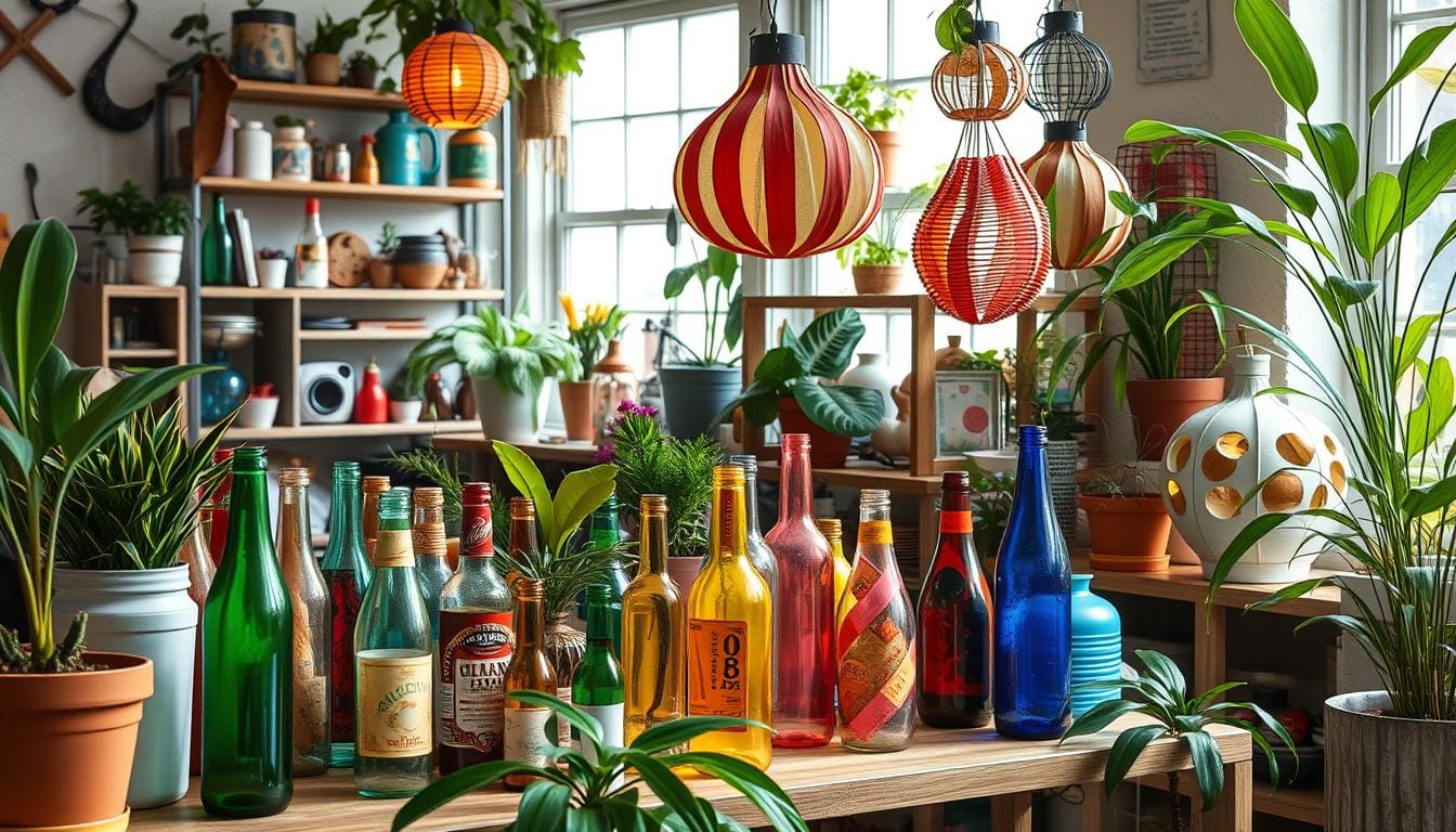 Using Recycled Materials for DIY Projects