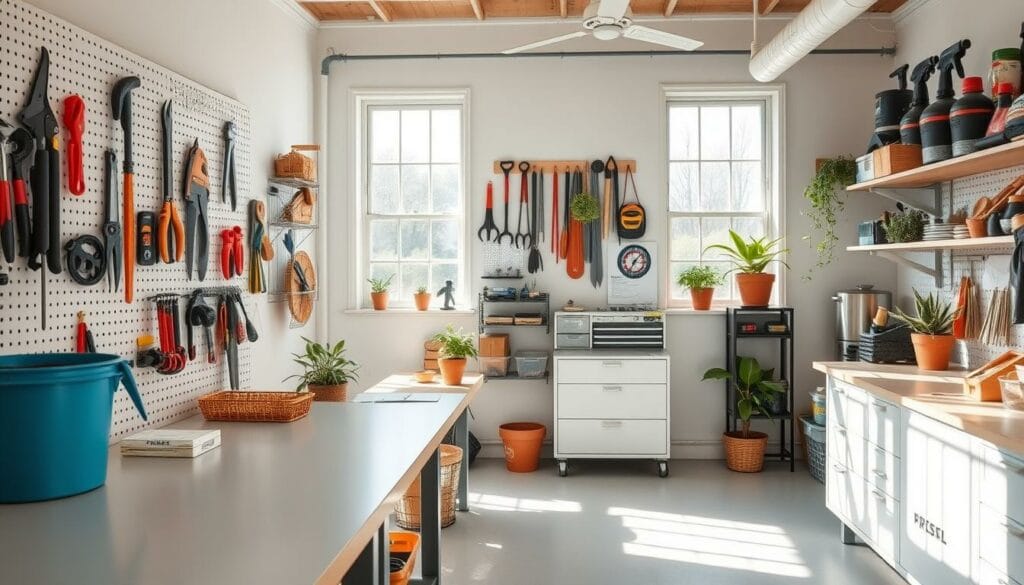 clutter-free workshop