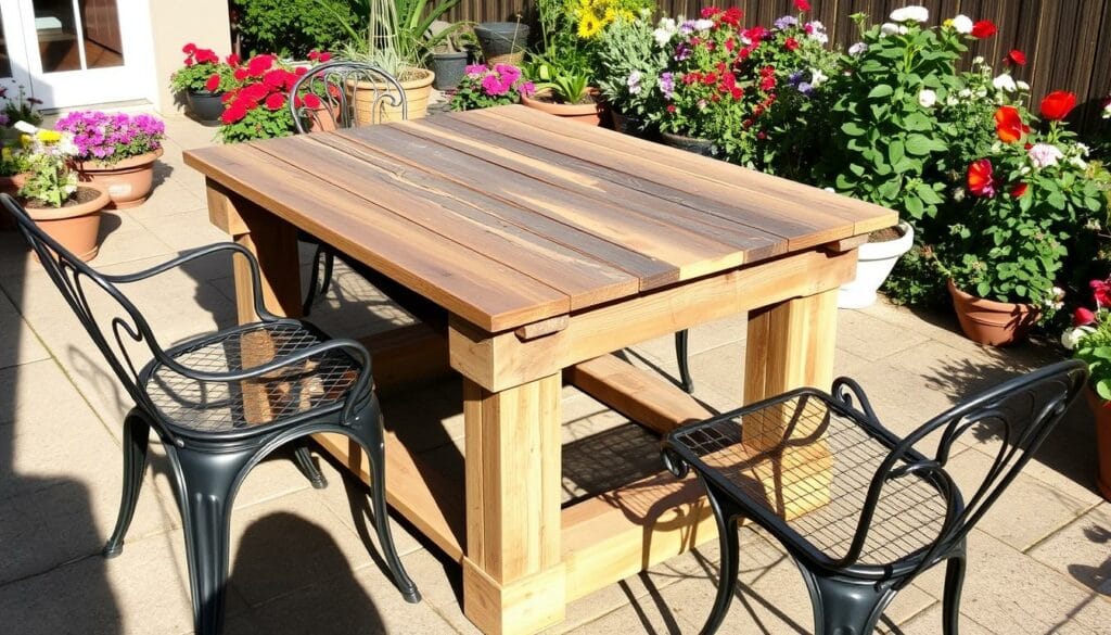 rustic table design