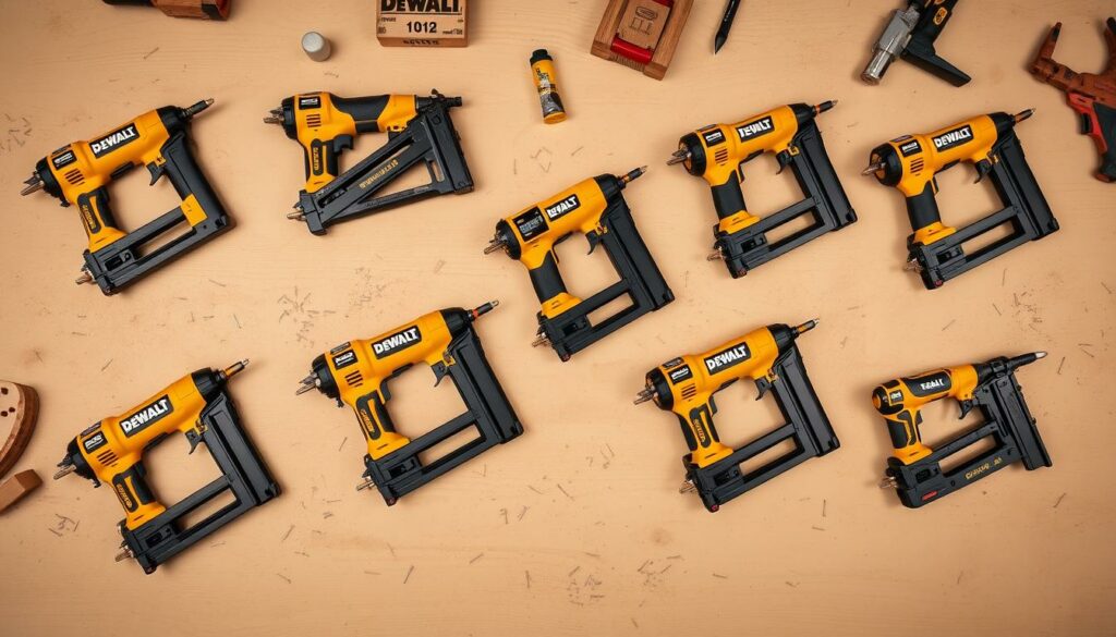 DeWalt nail gun selection guide