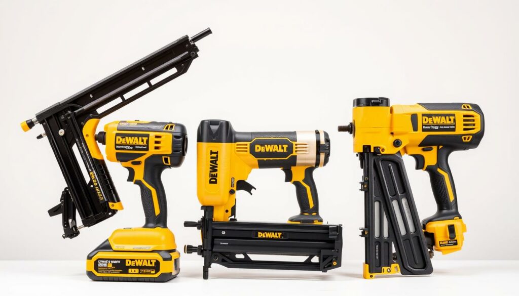 DeWalt nail gun types