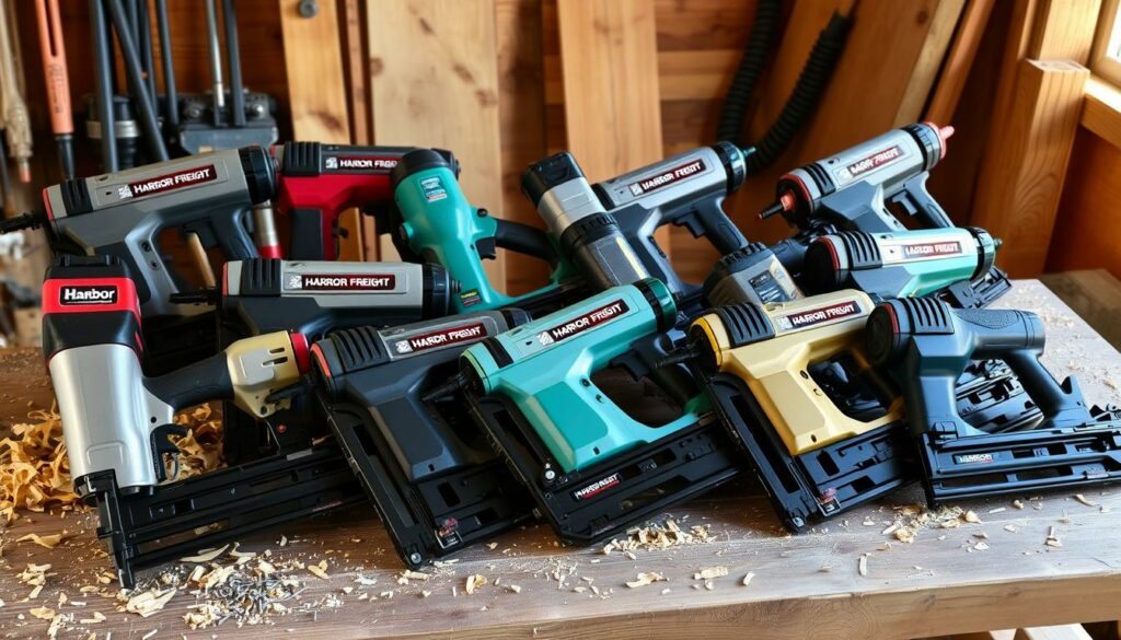 Harbor Freight nail gun models